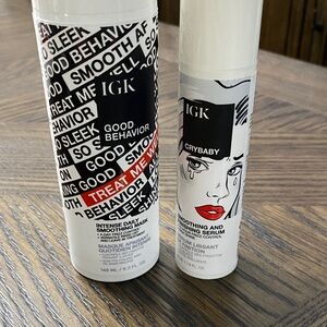 IGK Good Behavior Smoothing Mask - Black and White